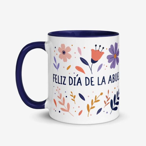 Taza Floral Abuela