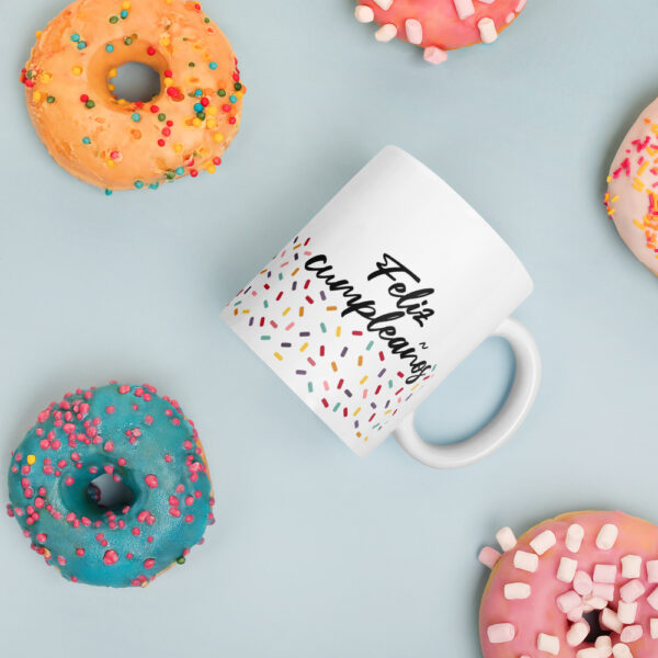 Taza Confeti Cumpleaños - Imagen 2