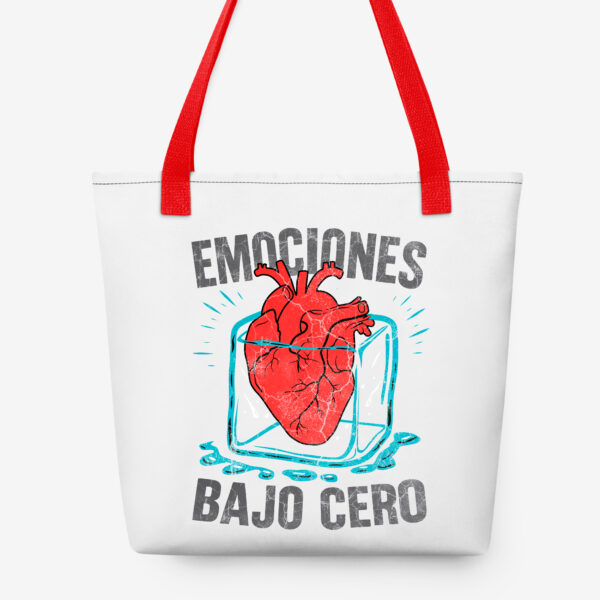 Tote Bag Corazón de Hielo