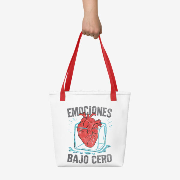 Tote Bag Corazón de Hielo - Imagen 3