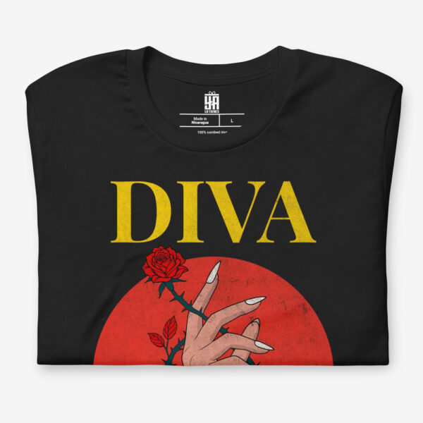 Camiseta DIVA (Amarillo) - Imagen 3
