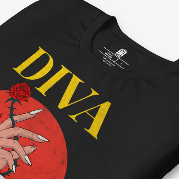Camiseta DIVA (Amarillo) - Imagen 4