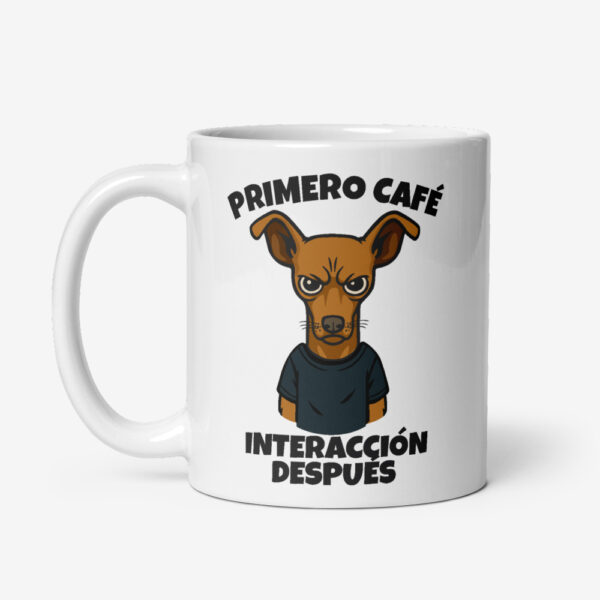 Taza Perro Galgo Mal Humorado