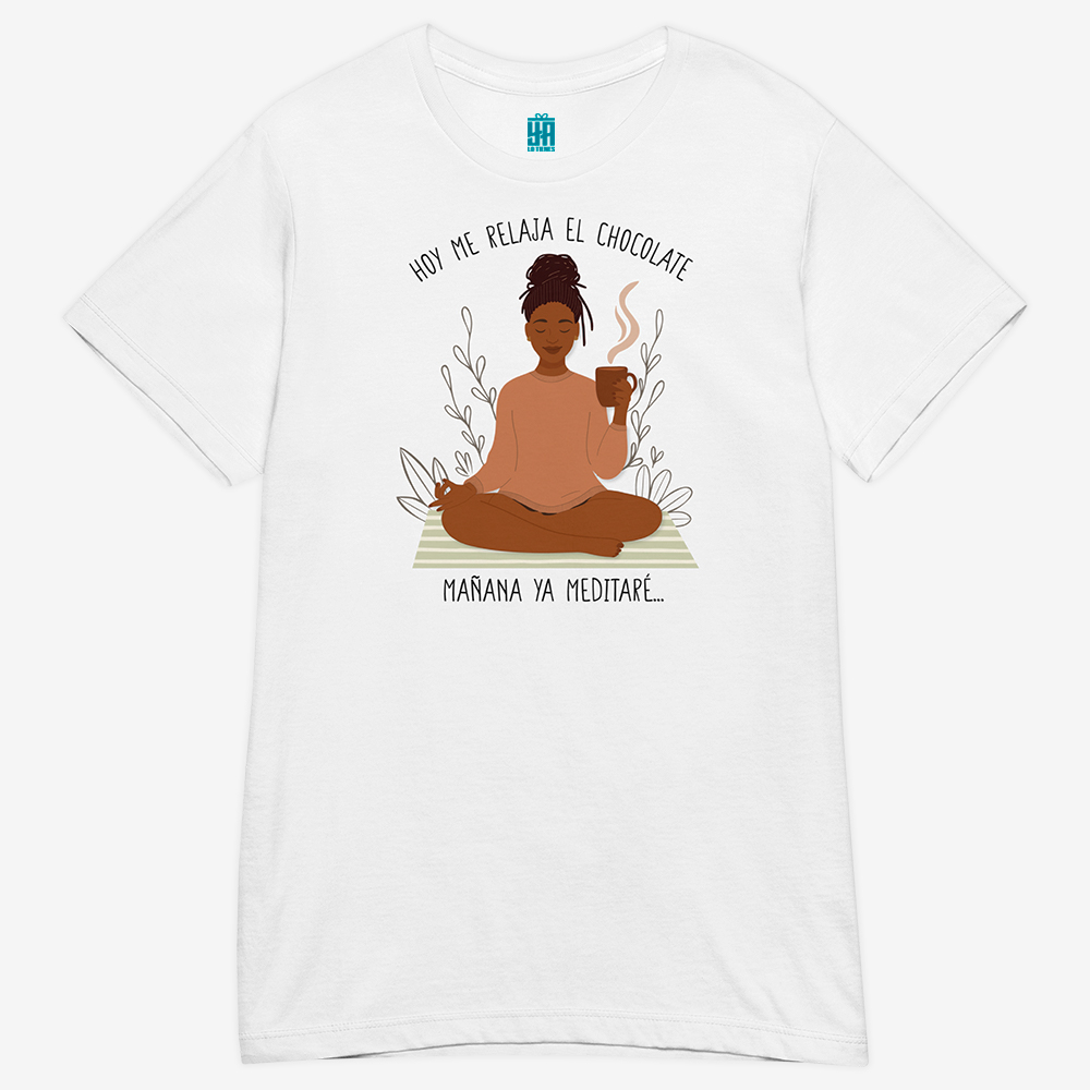 Camiseta chica-Chocolate relax