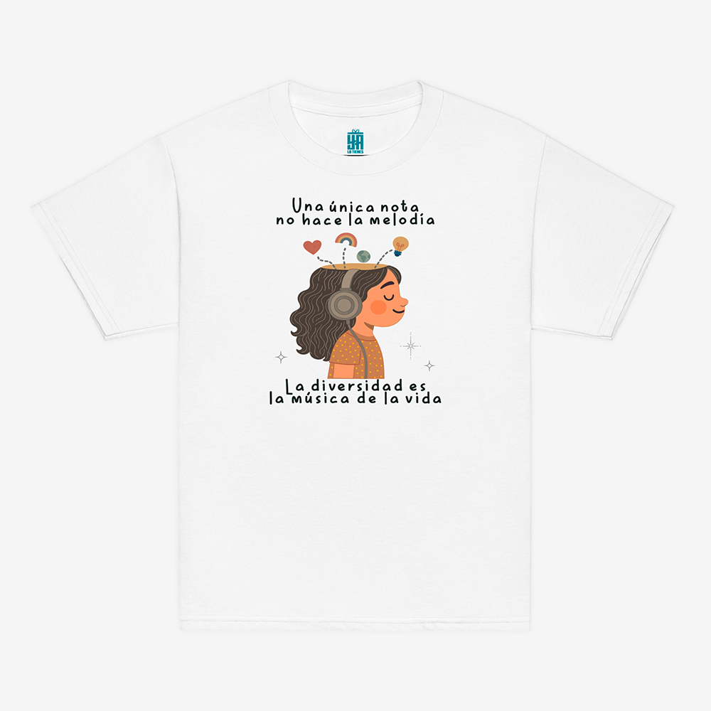 Camiseta niño-Diversidad