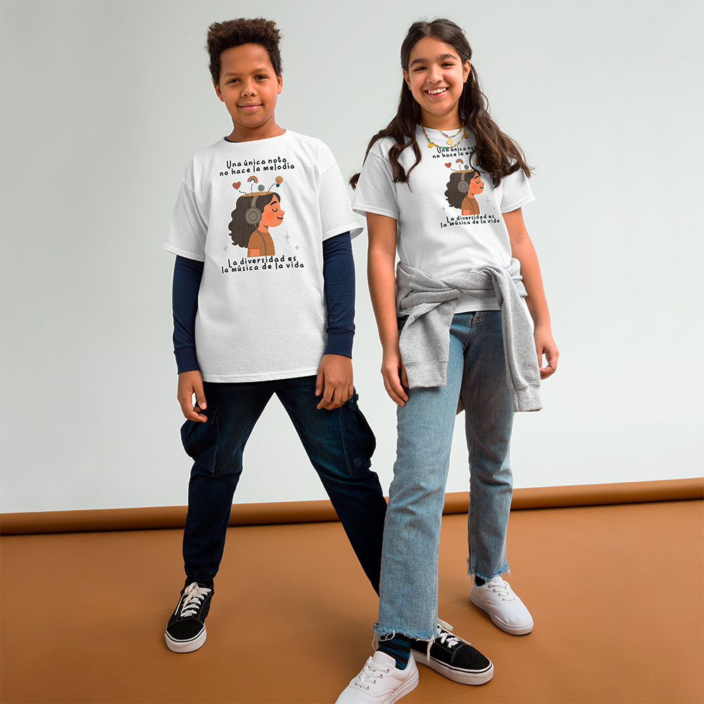 Camiseta niño-Diversidad - Imagen 2